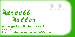 marcell moller business card